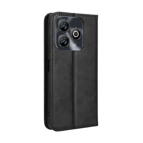 BUSINESS Peňaženkový kryt pre ZTE Blade A75 čierny