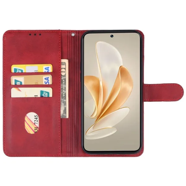SMOOTH Peňaženkové puzdro pre Vivo V40 Lite 5G červené