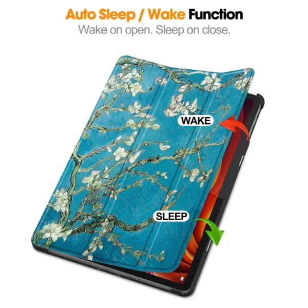 ART Zaklápacie puzdro pre Lenovo Tab K11 Plus APRICOT BLOSSOM