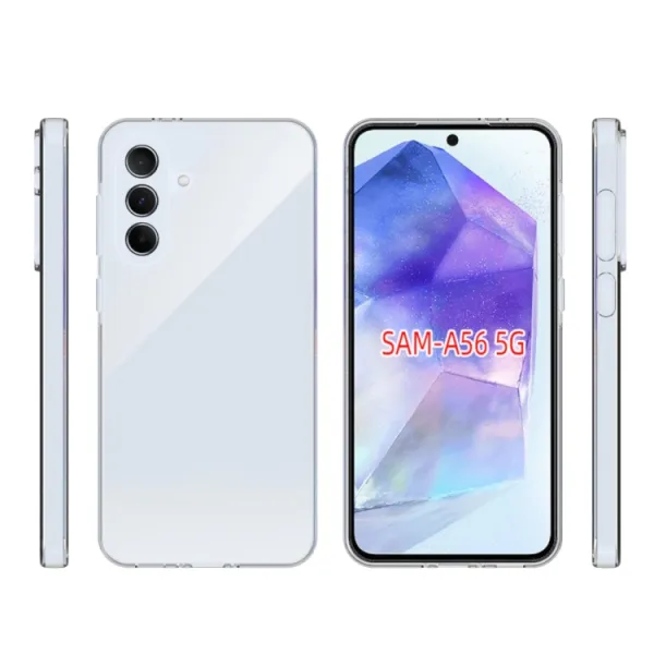 TPU Ochranný kryt pre Samsung Galaxy A56 priehľadný