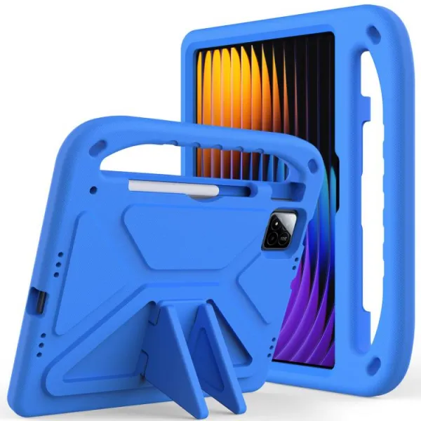 KIDDO Detský obal pre Xiaomi Pad 7 / Pad 7 Pro / Pad 8 / Pad 8 Pro modrý