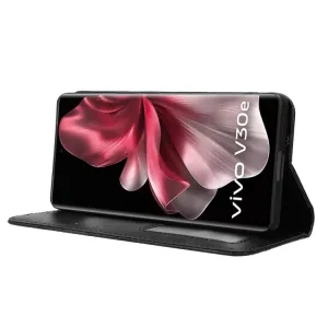 BUSINESS Peňaženkový kryt pre Vivo V40 Lite 5G čierny