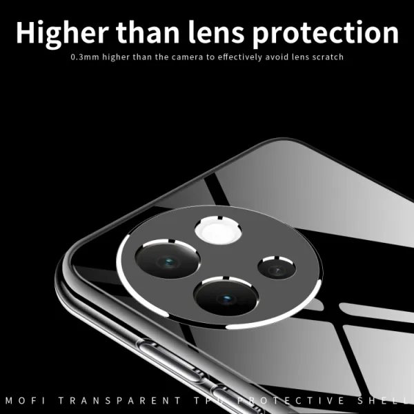 MOFI TPU Ochranný kryt pre Vivo V40 Lite 5G priehľadný