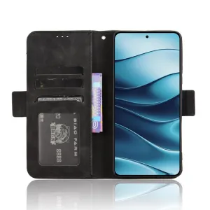 SLOT Peňaženkový obal pre Xiaomi Redmi Note 14 čierny