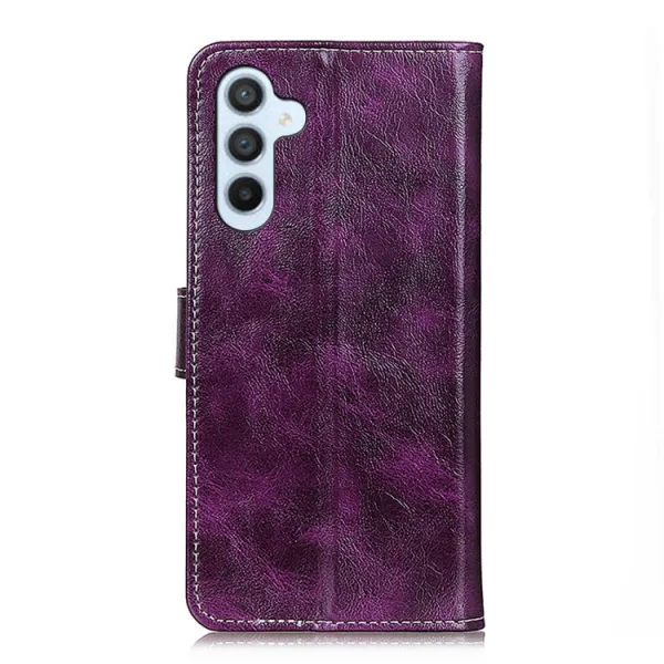 RETRO Peňaženkový obal Samsung Galaxy A26 fialový
