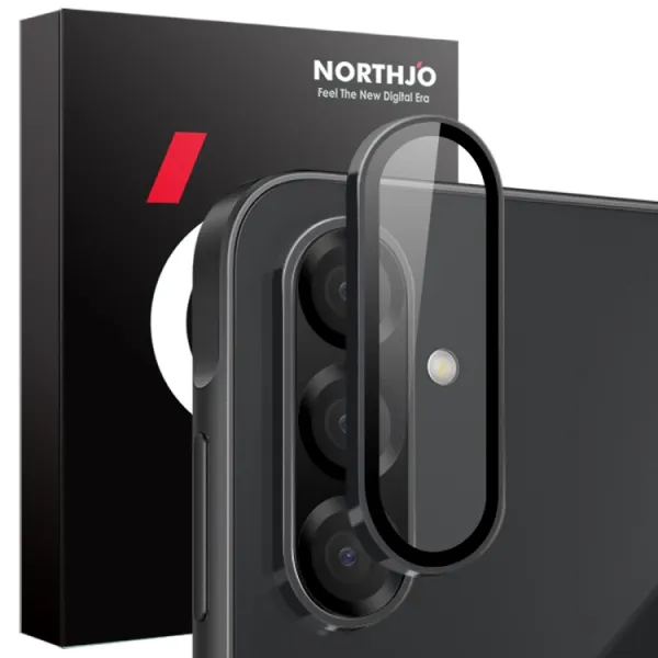 NORTHJO CAMERA LENS Sklo pre fotoaparát Samsung Galaxy A56 BLACK