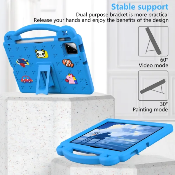 FANY Detský kryt na tablet pre Xiaomi Pad 7 / Pad 7 Pro / Pad 8 / Pad 8 Pro svetlomodrý
