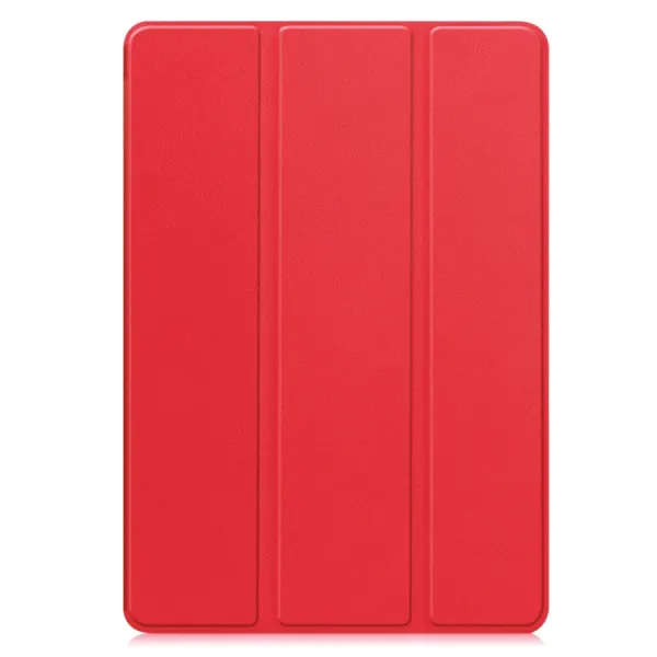 LEATHER Zaklápací kryt pre Xiaomi Pad 7 / Pad 7 Pro / Pad 8 / Pad 8 Pro červený