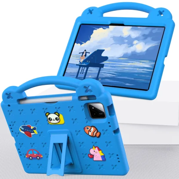 FANY Detský kryt na tablet pre Xiaomi Pad 7 / Pad 7 Pro / Pad 8 / Pad 8 Pro svetlomodrý