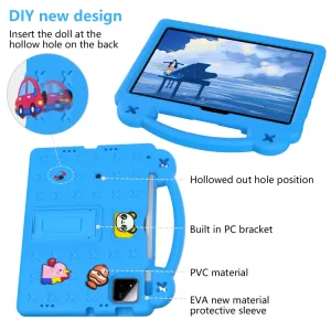 FANY Detský kryt na tablet pre Xiaomi Pad 7 / Pad 7 Pro / Pad 8 / Pad 8 Pro svetlomodrý
