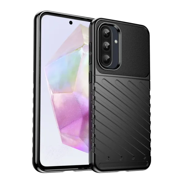 THUNDER Ochranný obal Samsung Galaxy A36 čierny