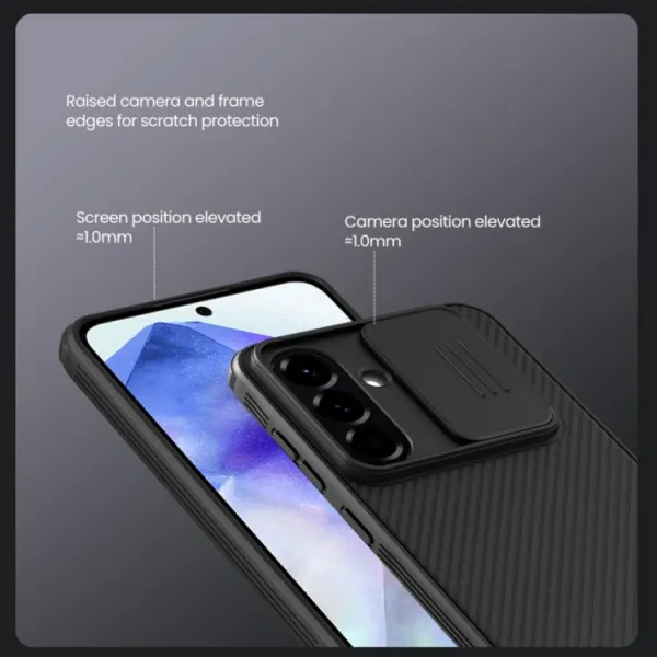 NILLKIN CAMSHIELD PRO Kryt pre Samsung Galaxy A56 čierny