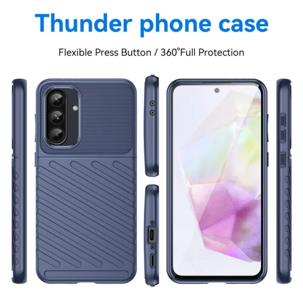 THUNDER Ochranný obal Samsung Galaxy A36 modrý