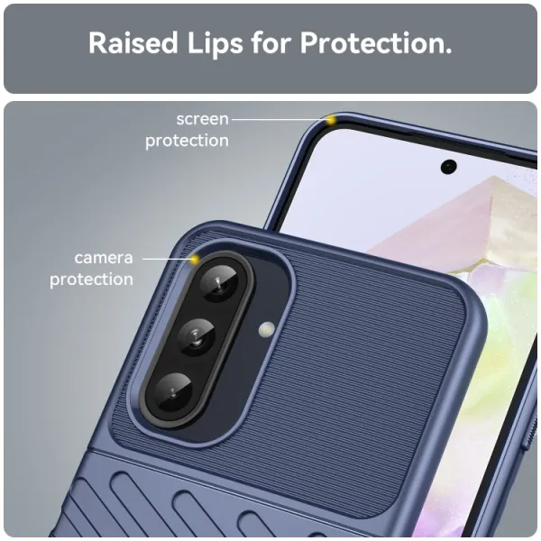 THUNDER Ochranný obal Samsung Galaxy A36 modrý