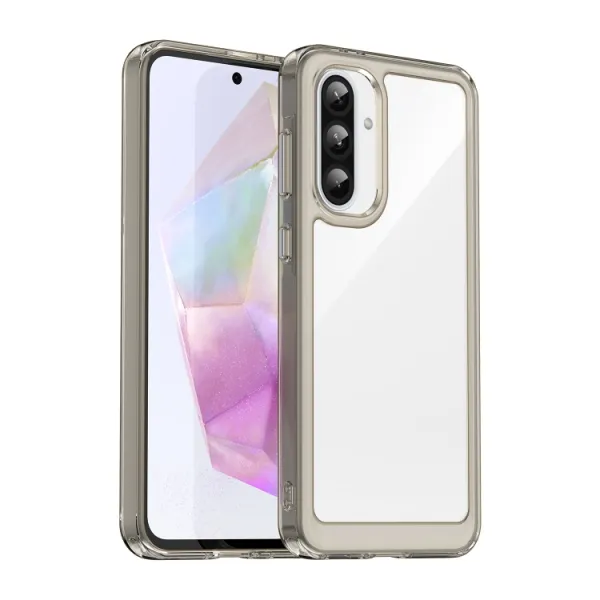 CRYSTAL Ochranný kryt pre Samsung Galaxy A36 šedý
