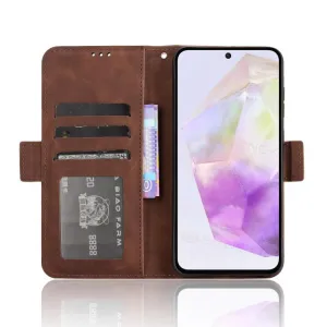 SLOT Peňaženkový obal pre Samsung Galaxy A36 hnedý