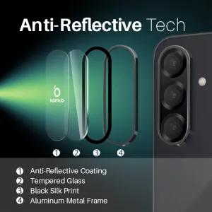 NORTHJO CAMERA LENS Sklo pre fotoaparát Samsung Galaxy A56 BLACK
