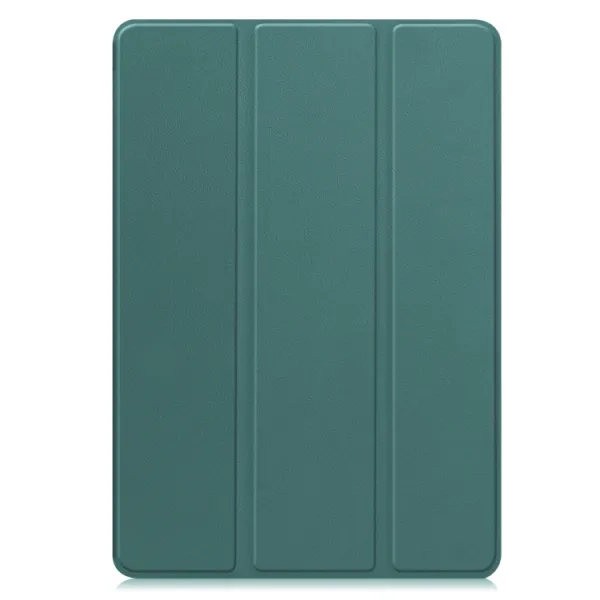 LEATHER Zaklápací kryt pre Xiaomi Pad 7 / Pad 7 Pro / Pad 8 / Pad 8 Pro zelený