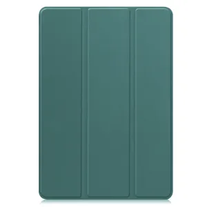 LEATHER Zaklápací kryt pre Xiaomi Pad 7 / Pad 7 Pro / Pad 8 / Pad 8 Pro zelený