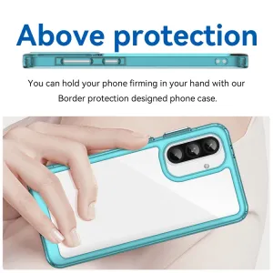 CRYSTAL Ochranný obal pre Samsung Galaxy A56 tyrkysový