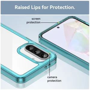 CRYSTAL Ochranný obal pre Samsung Galaxy A56 tyrkysový
