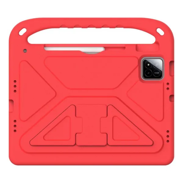KIDDO Detský obal pre Xiaomi Pad 7 / Pad 7 Pro / Pad 8 / Pad 8 Pro červený