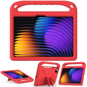 KIDDO Detský obal pre Xiaomi Pad 7 / Pad 7 Pro / Pad 8 / Pad 8 Pro červený