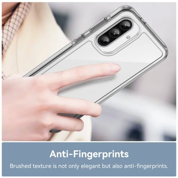 CRYSTAL Ochranný obal pre Samsung Galaxy A56 priehľadný