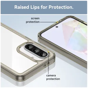 CRYSTAL Ochranný kryt pre Samsung Galaxy A36 šedý