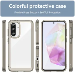 CRYSTAL Ochranný kryt pre Samsung Galaxy A36 šedý