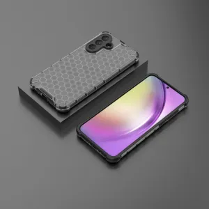 HONEYCOMB Ochranný kryt Samsung Galaxy A56 čierny