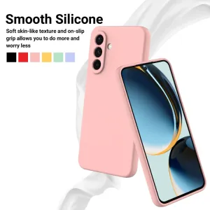 RUBBER Ochranný kryt pre Samsung Galaxy A26 ružový