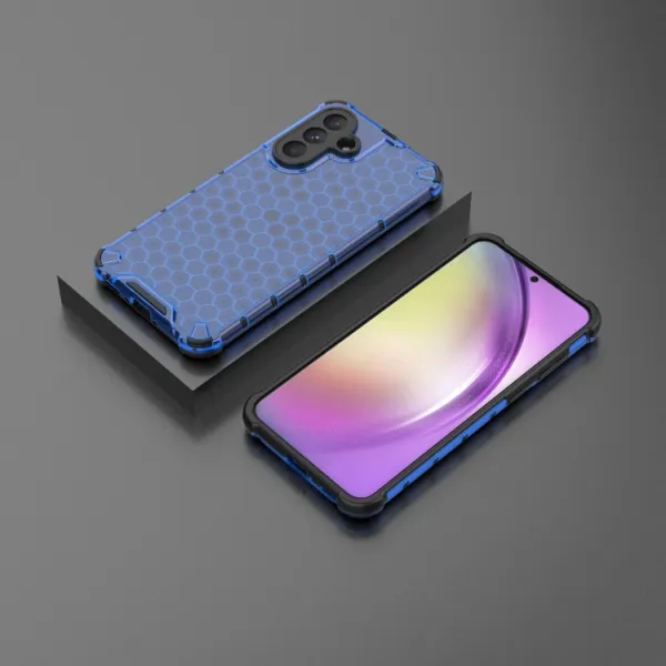 HONEYCOMB Ochranný kryt Samsung Galaxy A36 modrý