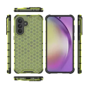HONEYCOMB Ochranný kryt Samsung Galaxy A36 zelený