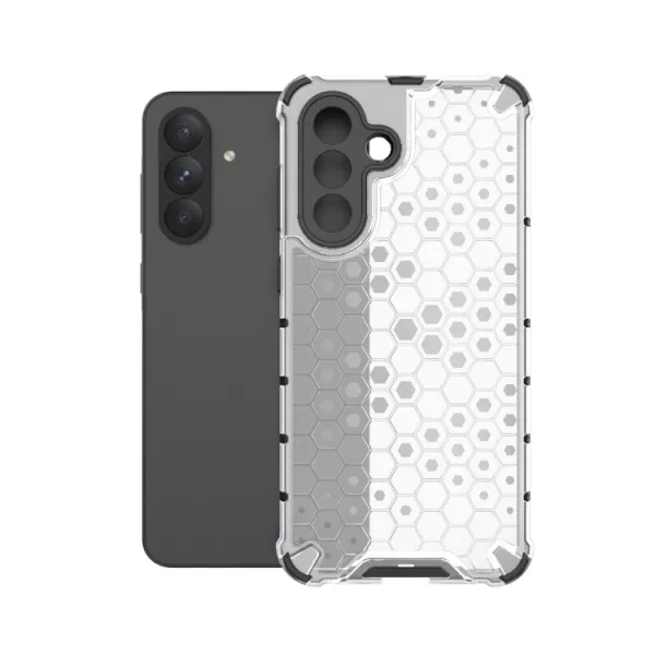 HONEYCOMB Ochranný kryt Samsung Galaxy A36 priehľadný