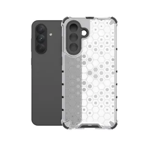 HONEYCOMB Ochranný kryt Samsung Galaxy A36 priehľadný