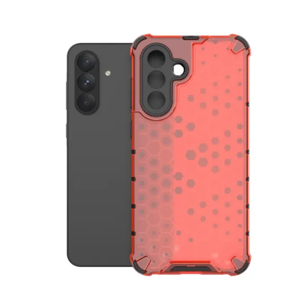 HONEYCOMB Ochranný kryt Samsung Galaxy A36 červený