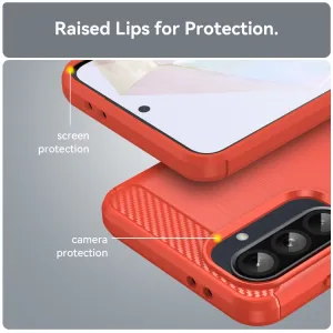 FLEXI TPU Ochranný kryt Samsung Galaxy A36 červený