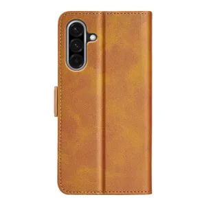SIDE Peňaženkové puzdro pre Samsung Galaxy A36 svetlohnedý