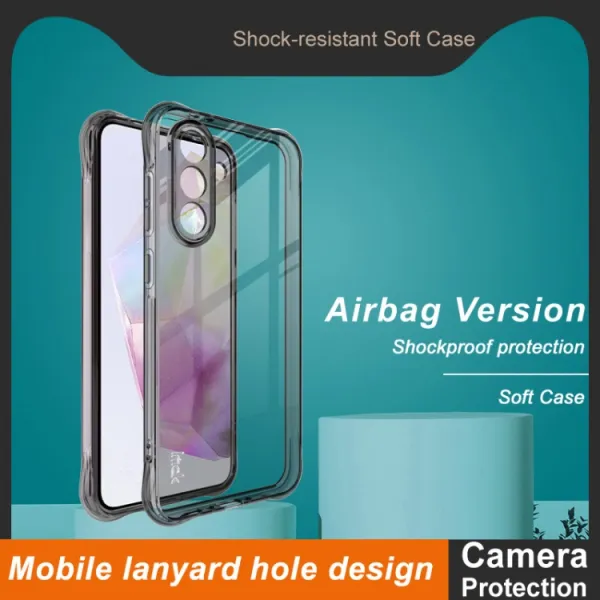 IMAK AIRBAG Extra odolný kryt Samsung Galaxy A36 čierny