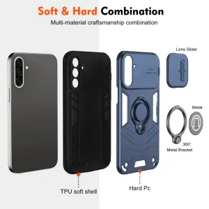 CAMPROTECT Kryt s držiakom pre Samsung Galaxy A56 modrý