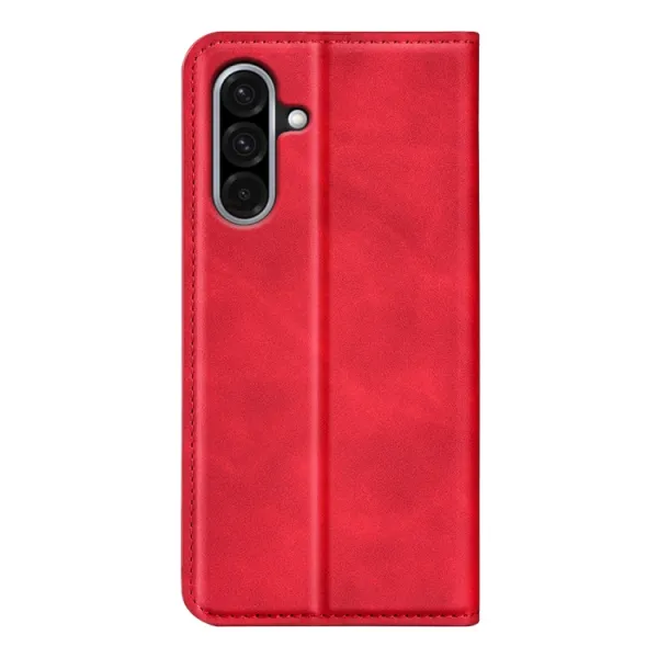 MAGNETIC Zaklápací kryt pre Samsung Galaxy A36 červený