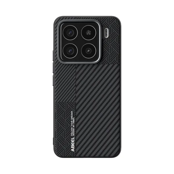 ABEEL RELIEF Ochranný kryt pre Xiaomi 15 CARBON BLACK