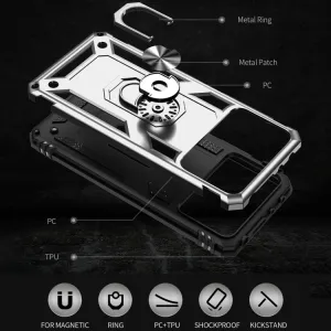 RING Ochranný obal pre Xiaomi Poco X4 Pro 5G strieborný