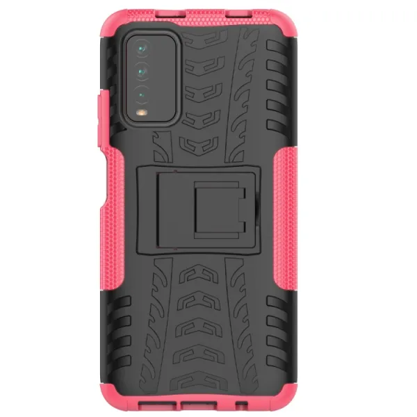 STAND Extra odolný obal Xiaomi Poco M3 ružový