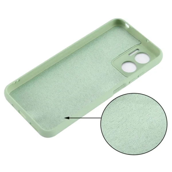 RUBBER Ochranný kryt Xiaomi Redmi 10 5G zelený