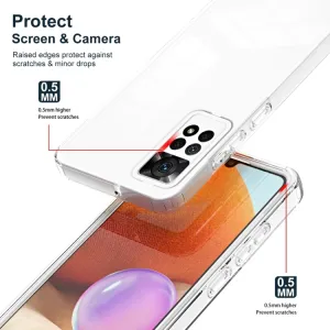 CRYSTAL Ochranný kryt pre Xiaomi Redmi Note 12 Pro biely