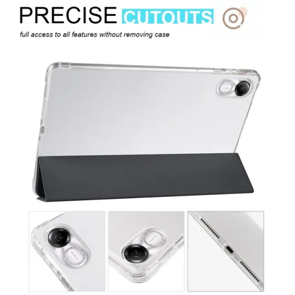 CRYSTAL Zaklápacie puzdro Xiaomi Redmi Pad Pro / Pad Pro 5G čierne