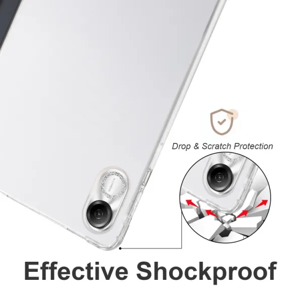 CRYSTAL Zaklápacie puzdro Xiaomi Redmi Pad Pro / Pad Pro 5G čierne