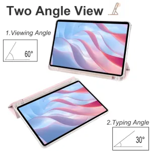 CRYSTAL Zaklápacie puzdro Xiaomi Redmi Pad Pro / Pad Pro 5G svetloružové